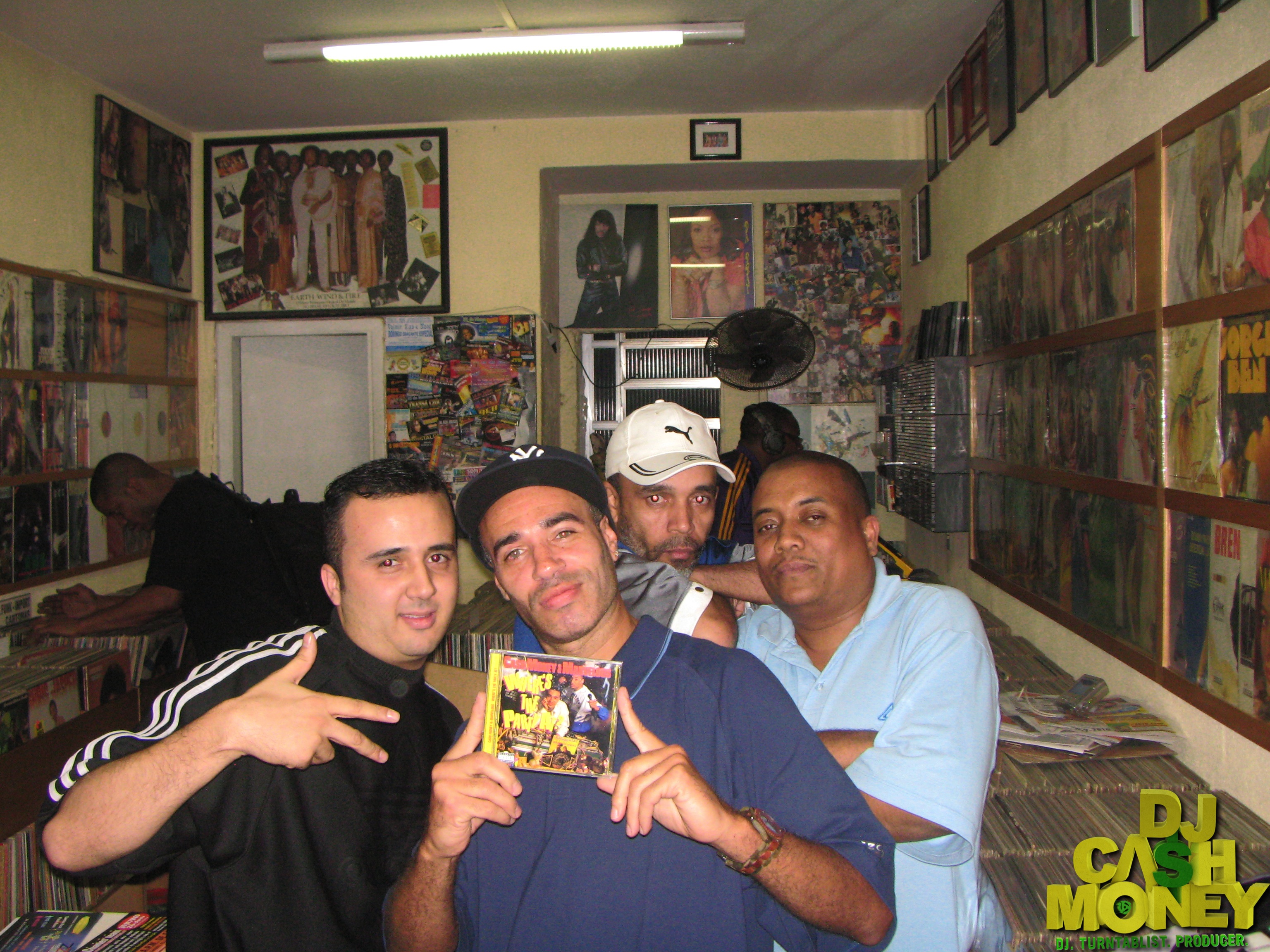 A record store in Brazil with my cd