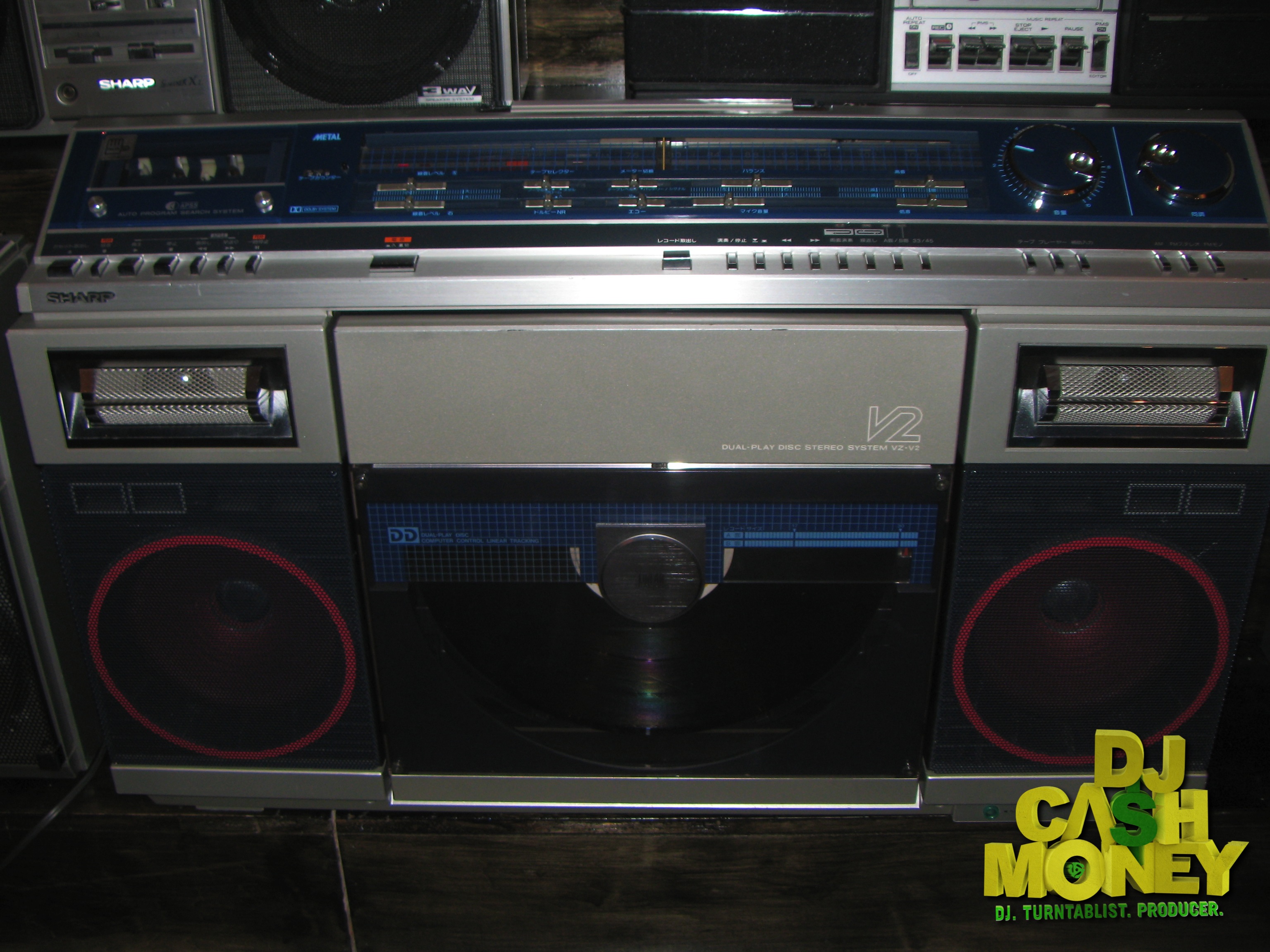 Another classic boombox from Sharp