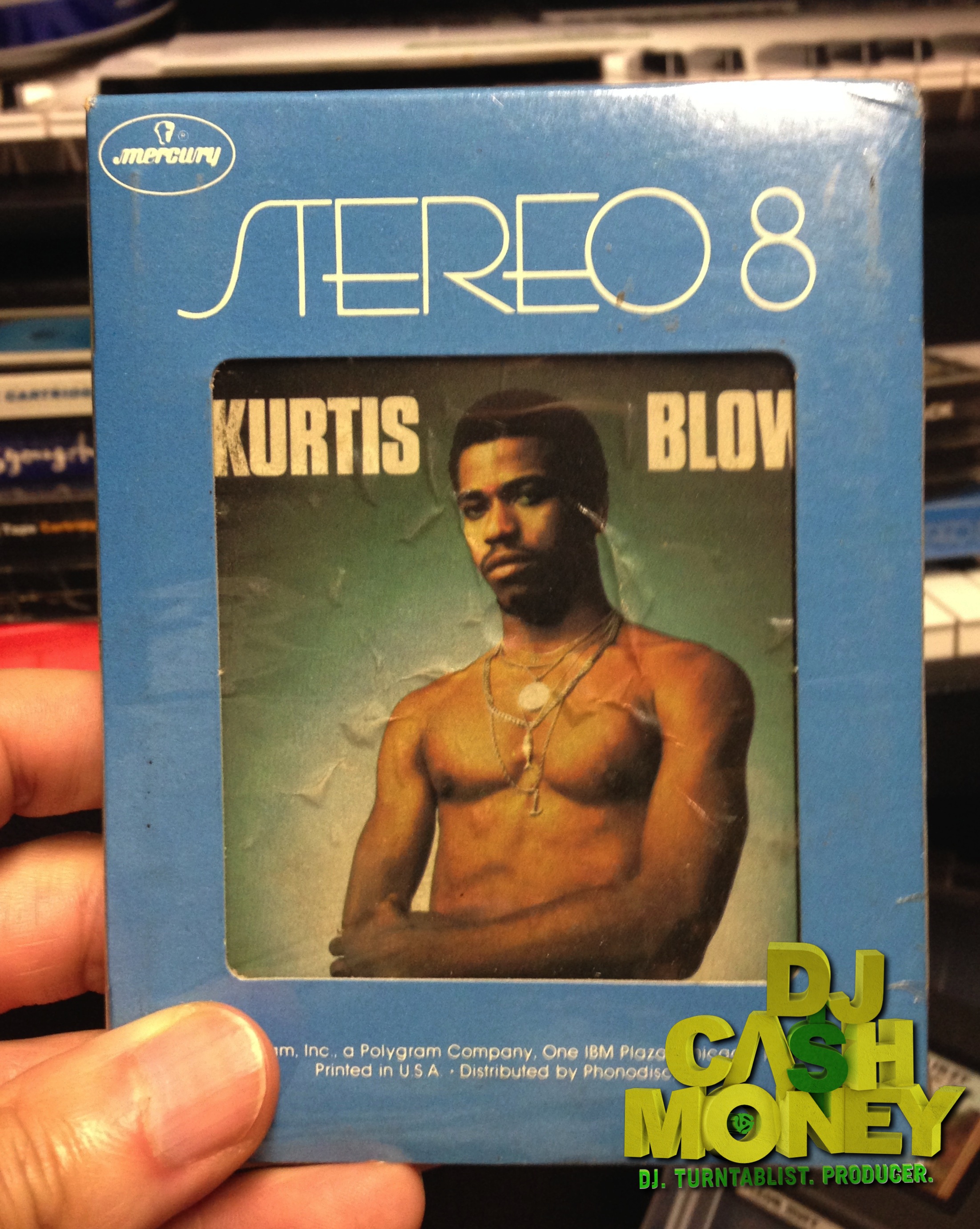 Sealed Kurtis Blow 8 Track Tape