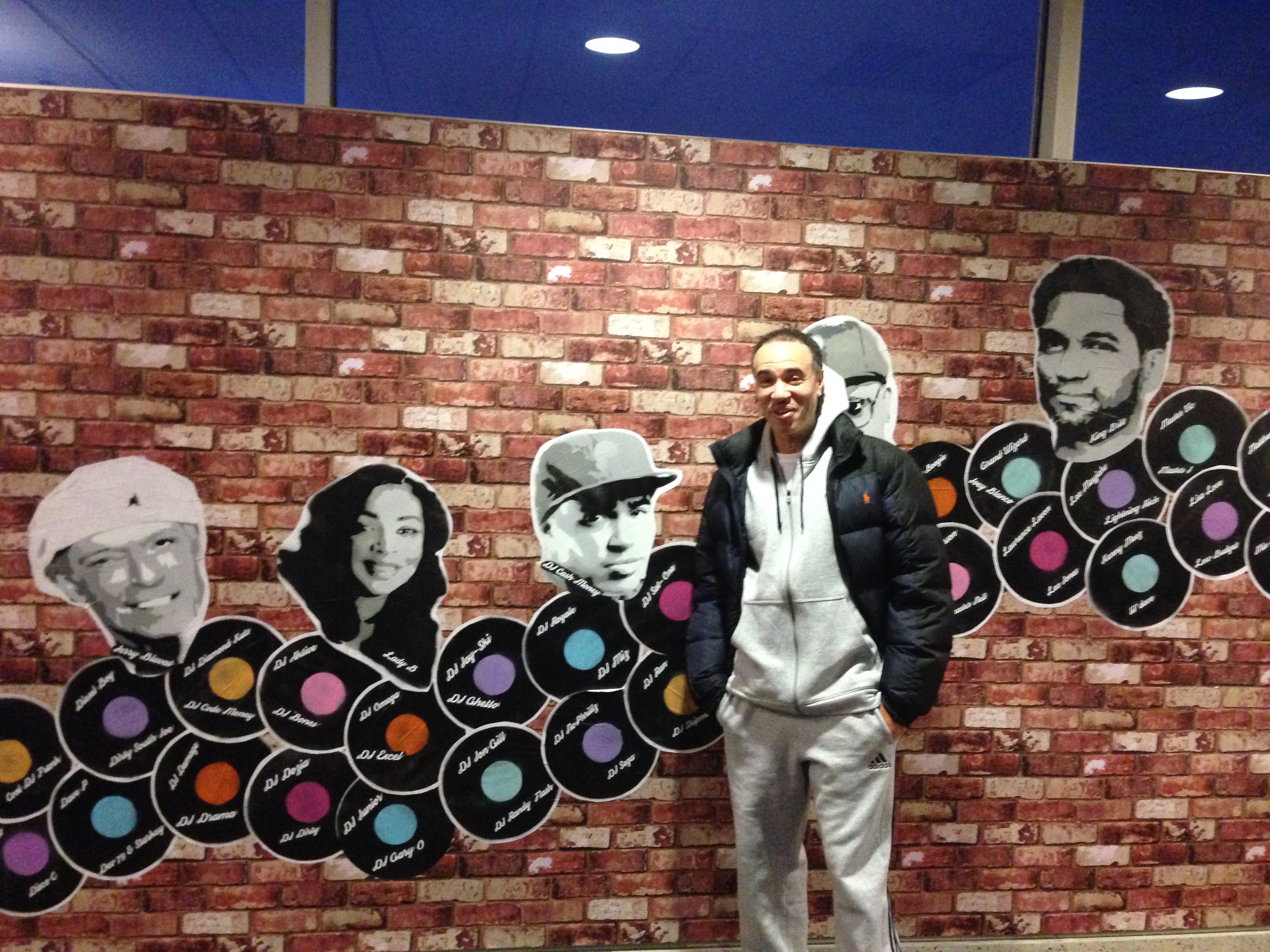 The Philadelphia DJ Mural @ Philadelphia Airport..(I have no words to say but to say humbly thank you..