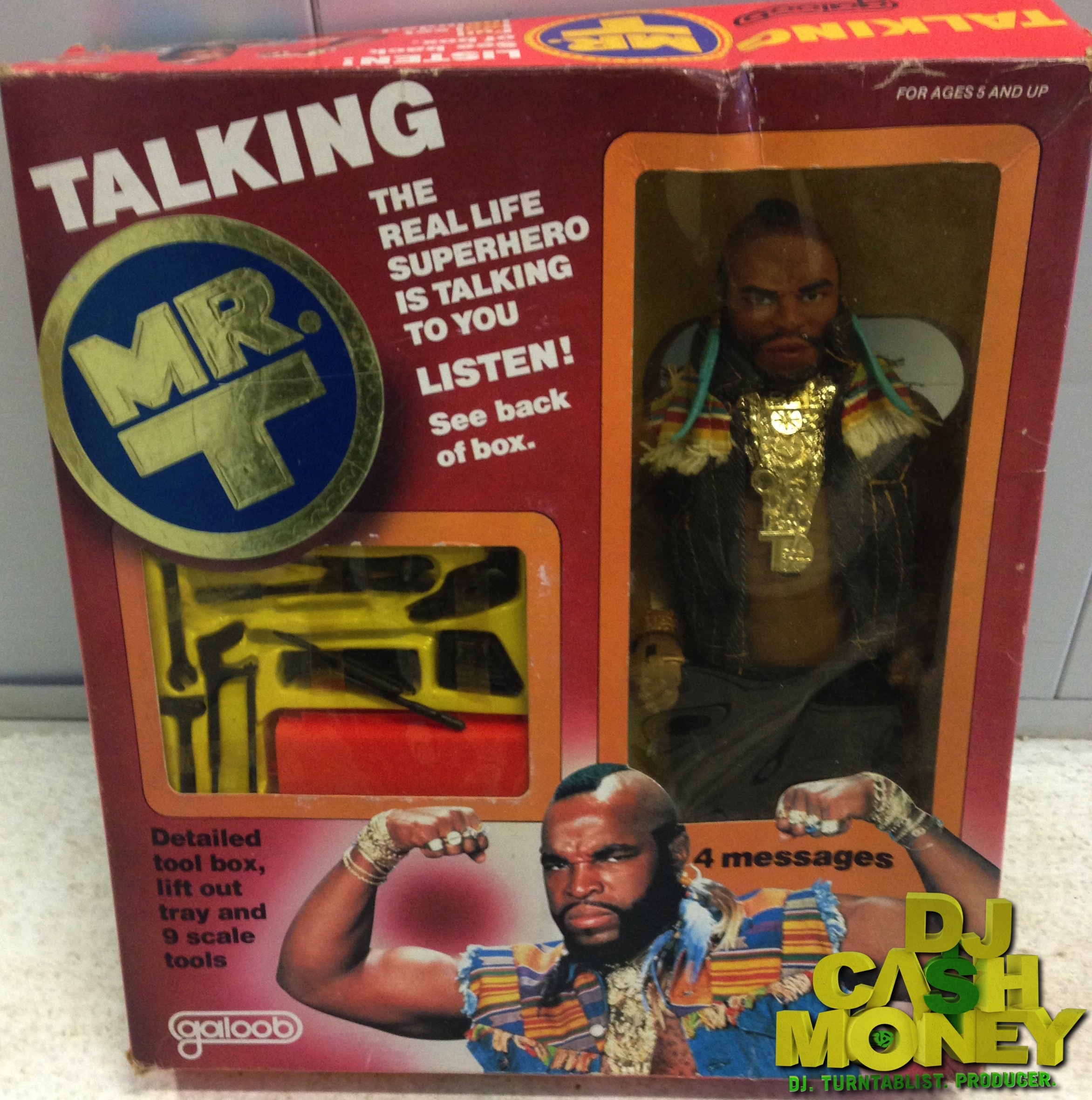 The Talking Mr. T figure